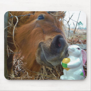 Osterpferd Mousepad