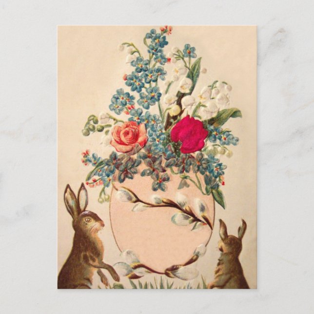 Osterpostkarte Feiertagspostkarte (Vorderseite)