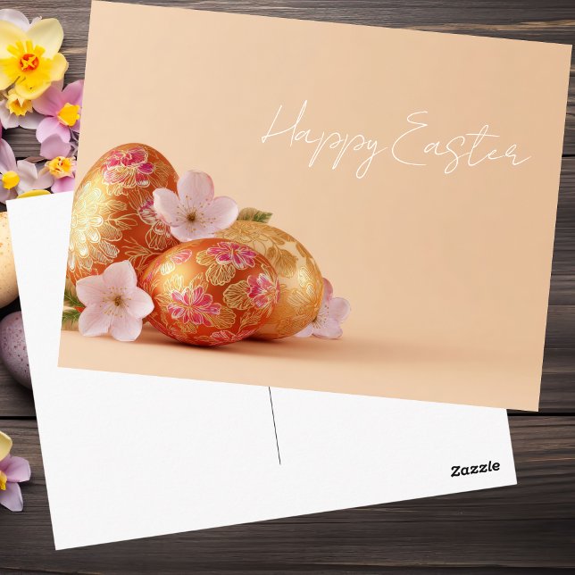 Osterpostkarte mit Ostereiern Postkarte (Von Creator hochgeladen)