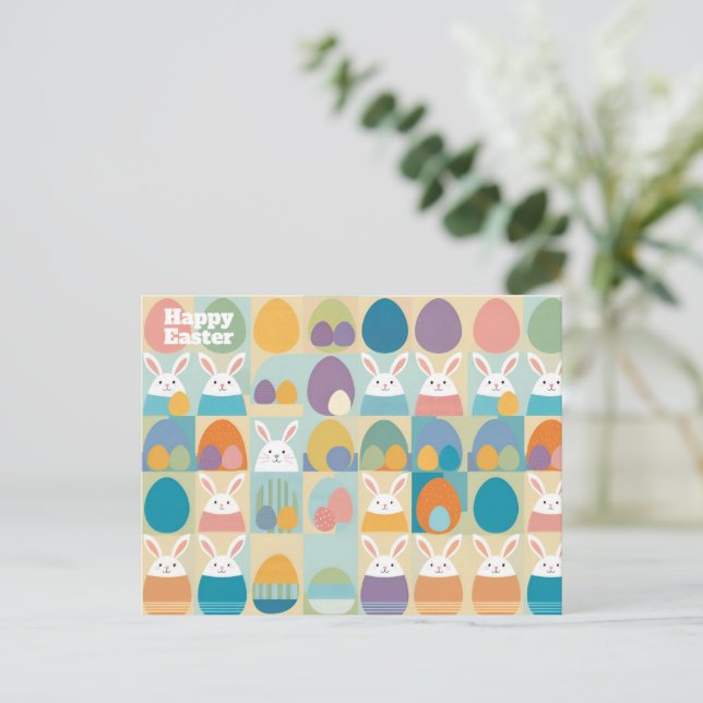 Osterpostkarte Postkarte (Stehend Vorderseite)