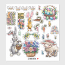 Osterpräparierte Vinyl-Aufkleber