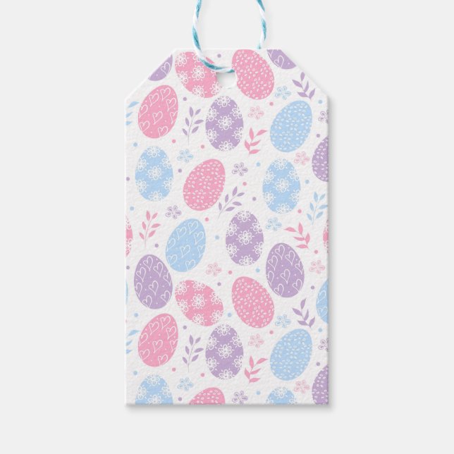 Osterpräsenzettel Geschenkanhänger (Vorderseite)