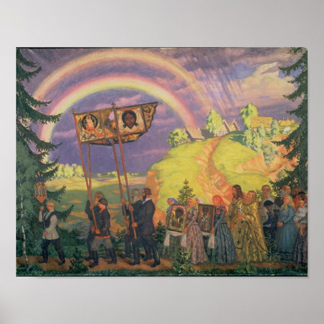Osterprozession, 1915 poster (Vorne)
