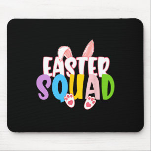 Osterquad Familie Matching Gruppe Ostereier Jagd Mousepad
