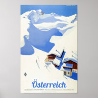 " Österreich: 1940er/heute  Winterurlaub Reise  Po