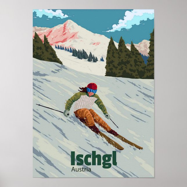 " Österreich: 2000er/heute Tirol - ISCHGL Reise  Poster (Vorne)