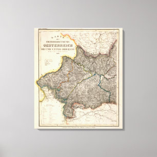 Österreich 2 leinwanddruck