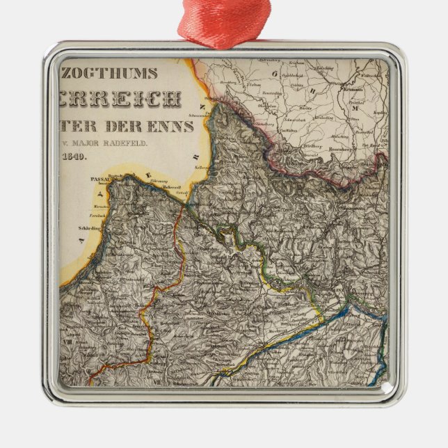 Österreich 4 silbernes ornament (Vorne)