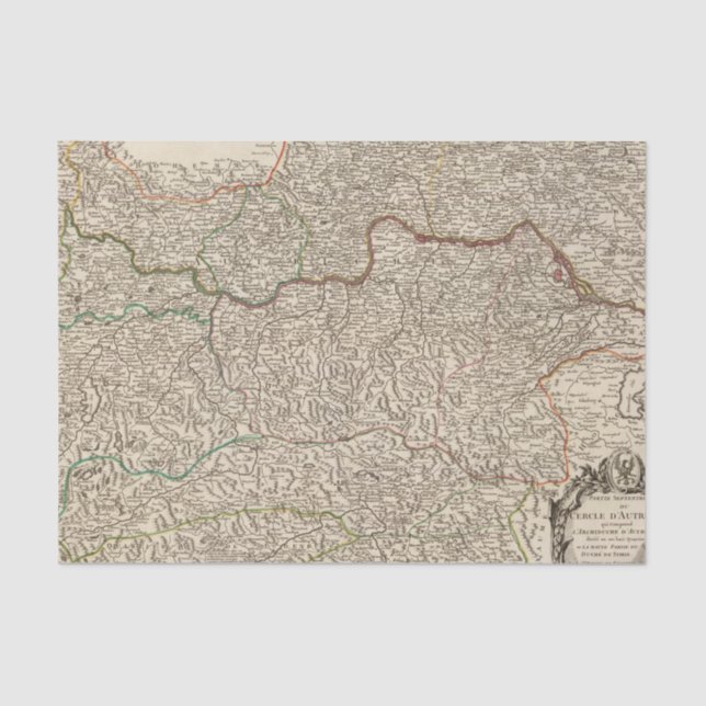 Österreich 6 seidenpapier (Vorderseite)