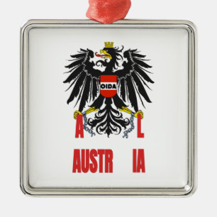 Österreich Australien Verwirrung bei Adlern Ornament Aus Metall