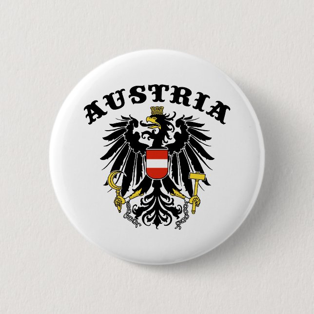 Österreich Button (Vorderseite)