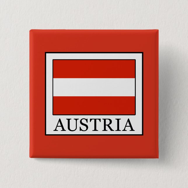 Österreich Button (Vorderseite)