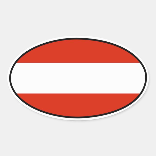 Österreich Euro Sticker (Vorderseite)