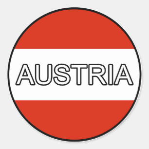Österreich Euro Sticker