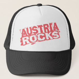 Österreich-Felsen Truckerkappe