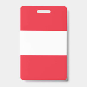 Österreich-Flagge Ausweis
