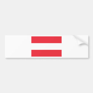 Österreich-Flagge Autoaufkleber