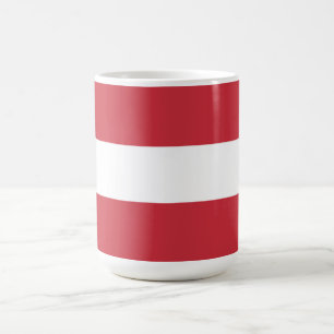 Österreich-Flagge Kaffeetasse