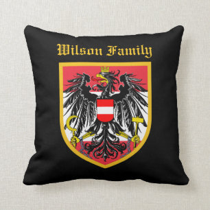 Österreich-Flagge Kissen