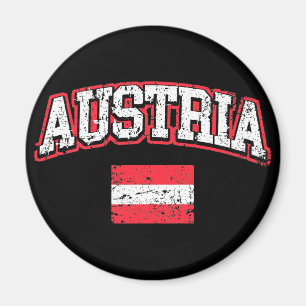 Österreich-Flagge Magnet