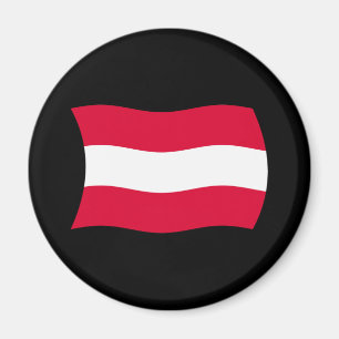 Österreich Flagge Magnet