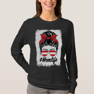 Österreich-Flagge Österreichische Mama Unordentlic T-Shirt