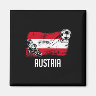 Österreich Flagge Trikot österreichisches Fußballt Magnet