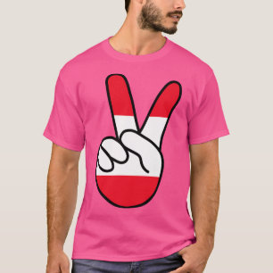 Österreich Flagge / Zeichen T-Shirt