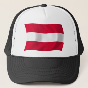 Österreich Flaggenmütze Truckerkappe