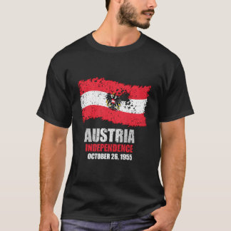Österreich Flaggenstaat T Shirt Österreichische Un