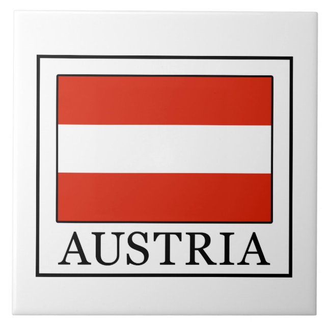 Österreich Fliese (Vorderseite)