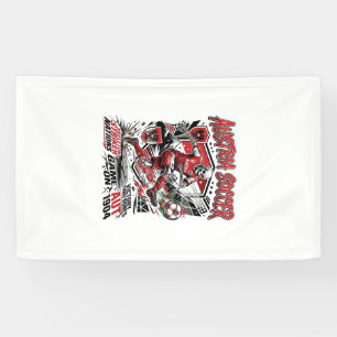 Österreich Fußball Skelett Stürmer Nationen Poster Banner
