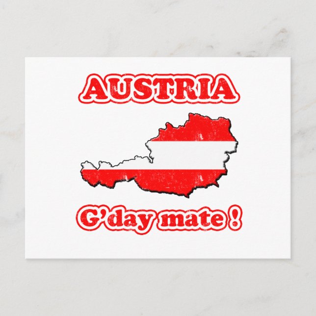 Österreich - Guter Freund ! Postkarte (Vorderseite)