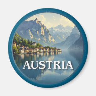Österreich Hallstatt Europäische Gewerkschaft Magnet