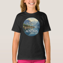 Österreich Hallstatt Europäische Gewerkschaft T-Shirt