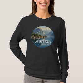 Österreich Hallstatt Europäische Gewerkschaft T-Shirt