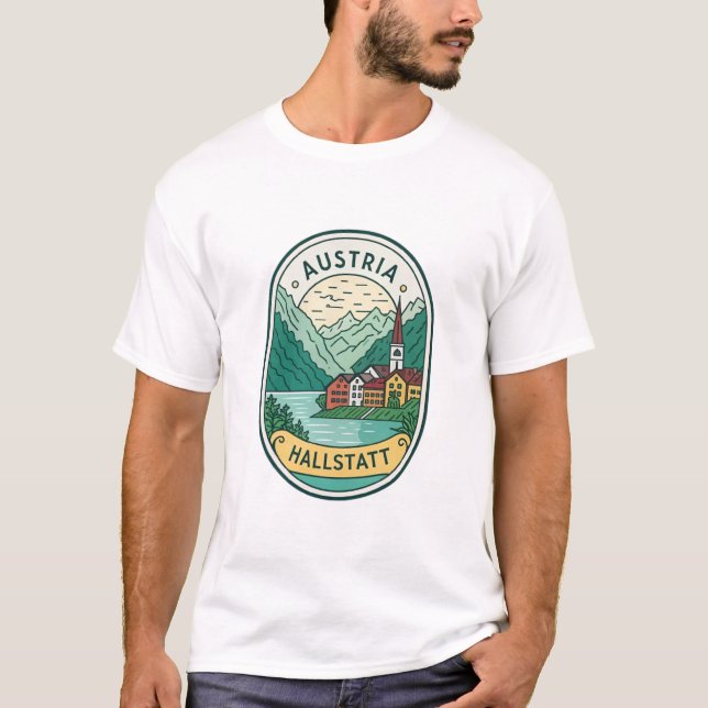 ÖSTERREICH HALLSTATT T-Shirt (Vorderseite)