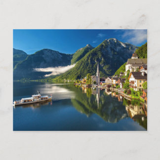 Österreich Hallstätter See Postkarte