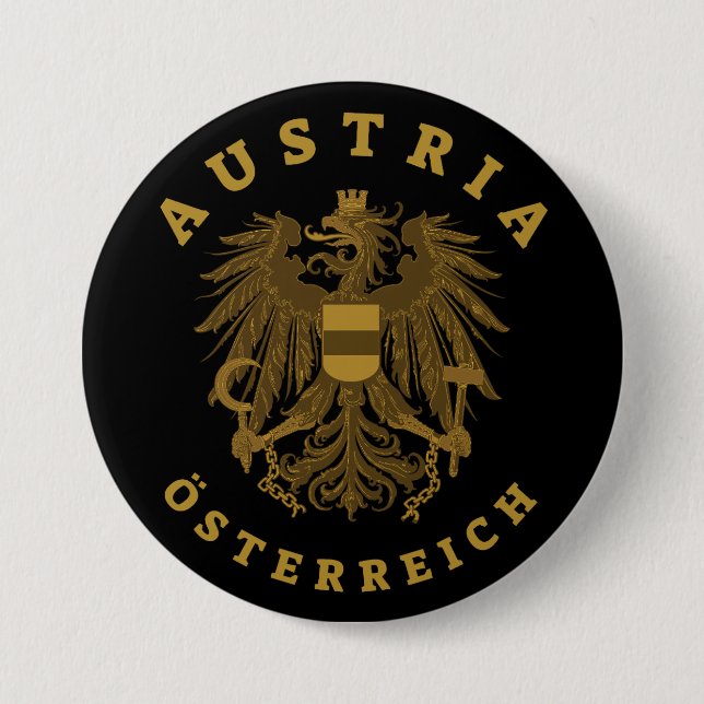 Österreich - Imitate - Goldmedaille für Waffen Button (Vorderseite)