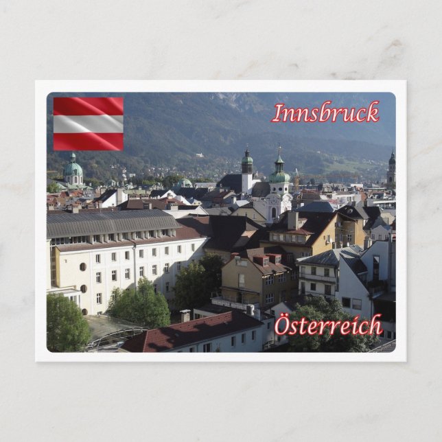 Österreich - Innsbruck - Postkarte (Vorderseite)