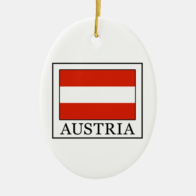 Österreich Keramikornament (Vorne)