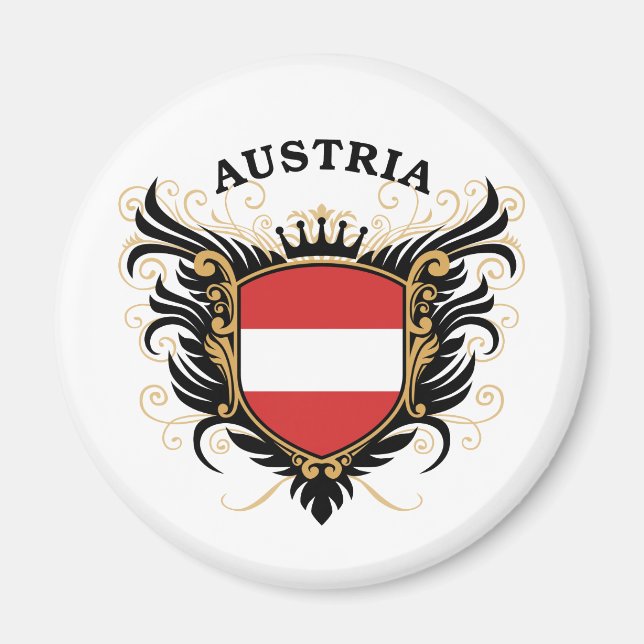 Österreich Magnet (Vorne)