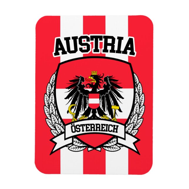 Österreich Magnet (Vertikal)