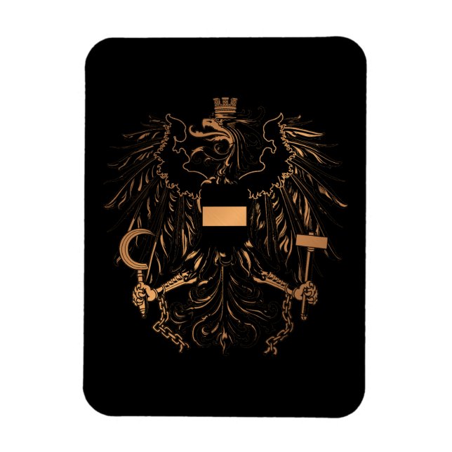 Österreich Magnet (Vertikal)