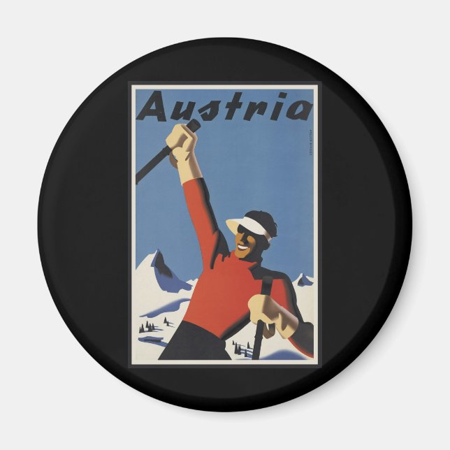 Österreich Magnet (Vorne)