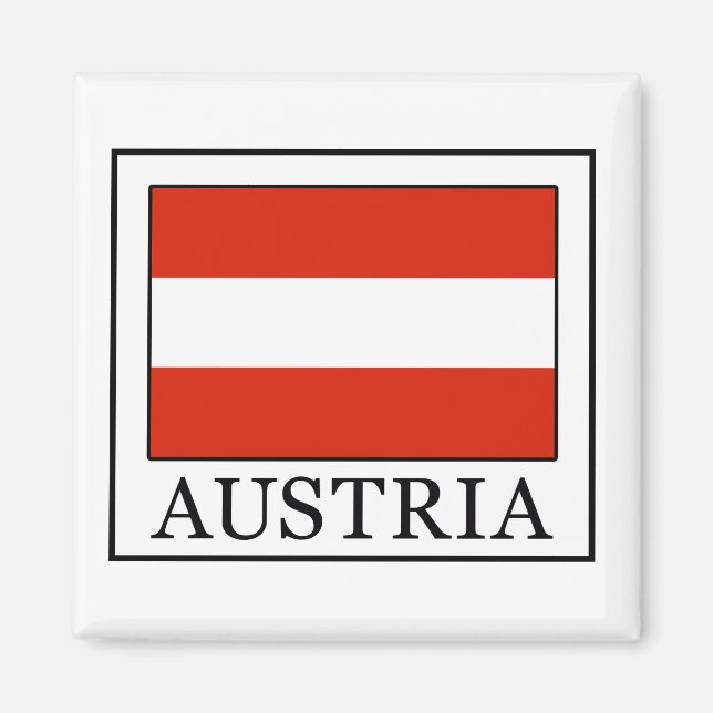 Österreich Magnet (Vorne)