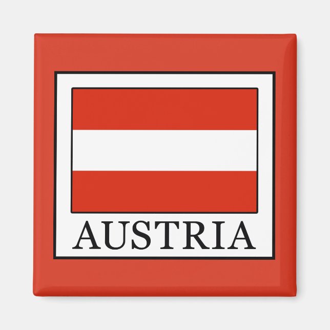 Österreich Magnet (Vorne)