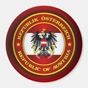 Österreich-Medaillon Magnet