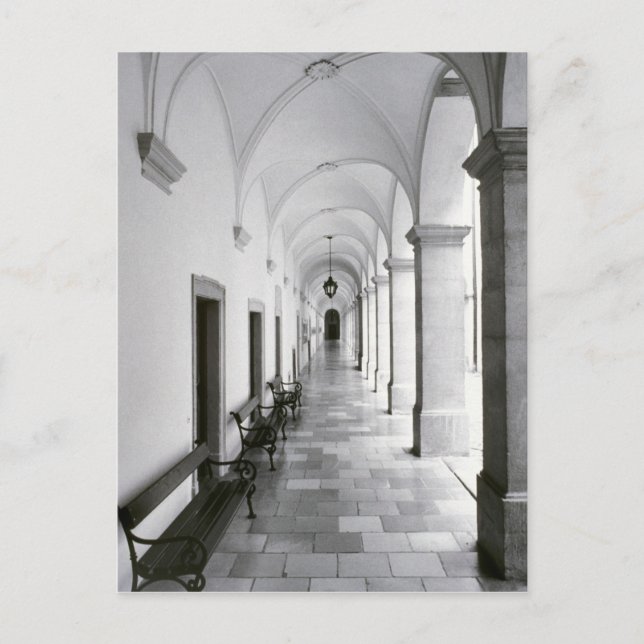 Österreich, Melk. Melk Abbey, Österreichs beste Ab Postkarte (Vorderseite)