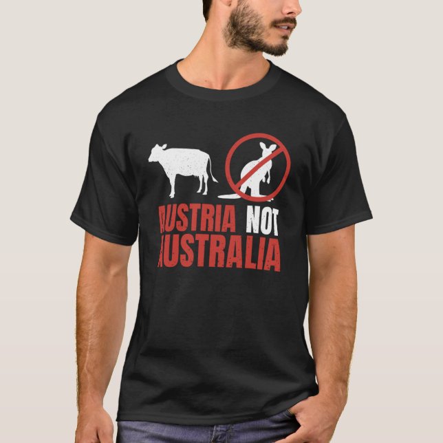 Österreich nicht Australien T-Shirt (Vorderseite)